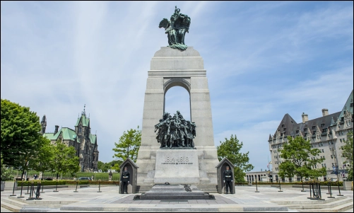 Canadian War Memorial Image