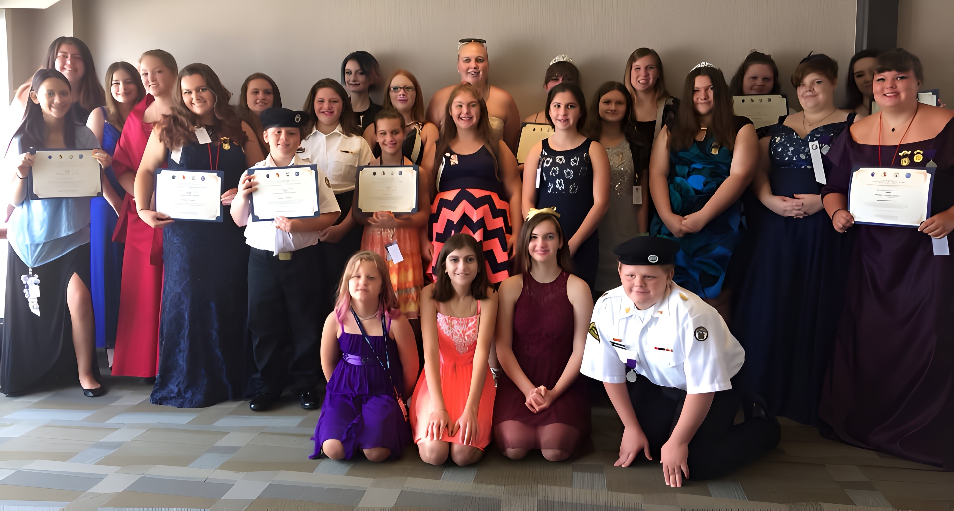 Odd Fellows Youth Program Group Picture