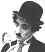 Charlie Chaplin, famous actor and comedian