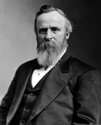 Rutherford Hayes, 19th U.S. President (1877–1881).